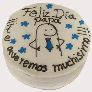 pastel personalizado para papá - meme