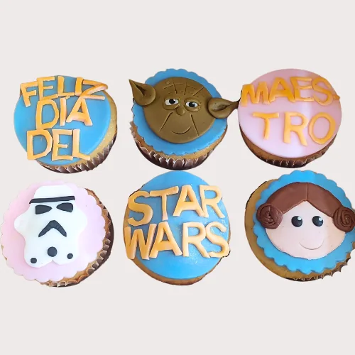 cupcakes personalizados de starwars