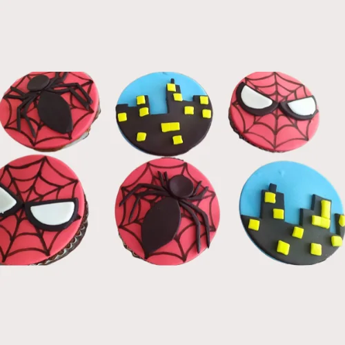 cupcakes personalizados spiderman